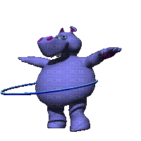 cecily-animation hippo - 無料のアニメーション GIF