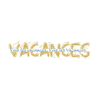 LOLY33 TEXTE VACANCES - PNG gratuit