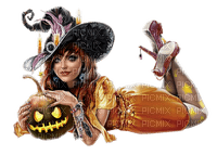 Halloween. Women. Leila - PNG gratuit