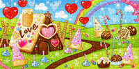 candy town - Free animated GIF