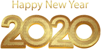 Kaz_Creations 2020-Happy-New-Year-Logo-Text - png gratis