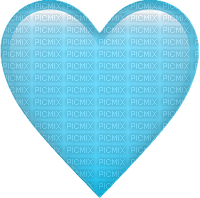 light blue heart emoji - 無料png