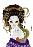 Anime geisha ❤️ elizamio - Free PNG