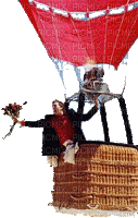 hot air balloon bp - Darmowy animowany GIF