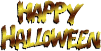 loly33 texte happy halloween - Free PNG