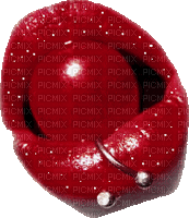 bouche rouge.Cheyenne63 - Free animated GIF