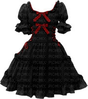 black and red dress - PNG gratuit