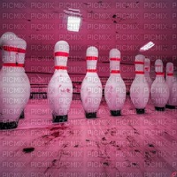 Bowling Pins Pink - gratis png