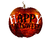 ani-pumpkin-happy halloween - 無料のアニメーション GIF