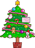 christmas tree - GIF animado gratis
