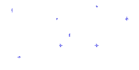 étoiles( bleu)/ HD - Nemokamas animacinis gif