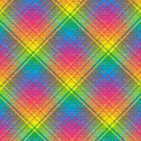 Rainbow plaid - PNG gratuit