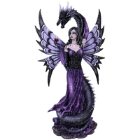 fairy and dragon - zdarma png