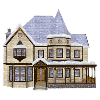 Winter House Home - gratis png
