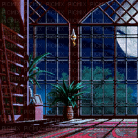 animated room window background - 免费动画 GIF