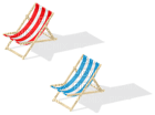 Kaz_Creations Deco Beach Chairs - Free PNG