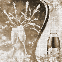 soave background animated new year  glass bottle - Nemokamas animacinis gif