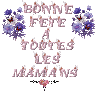 Bonne fête maman - Ücretsiz animasyonlu GIF