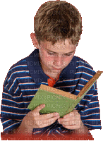 reading a book bp - Darmowy animowany GIF