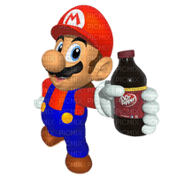 Dr. Pepper Mario - Free PNG