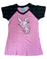 happy bunny shirt - Free PNG