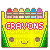 crayons - Gratis animerad GIF