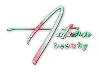 soave text autumn beauty pink green - png gratuito