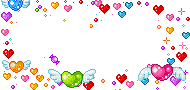 heart frame - GIF animate gratis