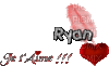 je t'aime Ryan - Ücretsiz animasyonlu GIF