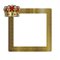 Small Gold Frame - Darmowy animowany GIF