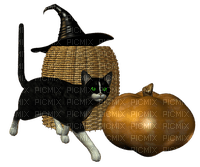 halloween katze cat - PNG gratuit