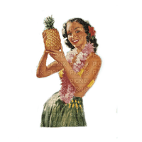 Hawaii woman - PNG gratuit