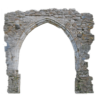 gothic deco arch gothic stone dolceluna - PNG gratuit