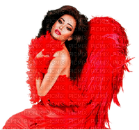 angel in red  by nataliplus - ingyenes png