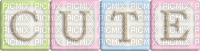 Kaz_Creations Deco Scrap Baby Bricks CUTE  Colours - PNG gratuit