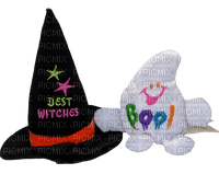 Image found on oceantoyz tumblr . ghost witch hat - gratis png