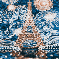 Y.A.M._Art Landscape Paris - GIF animado gratis