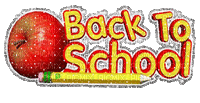 Back To School Text Gif - Bogusia - GIF animé gratuit