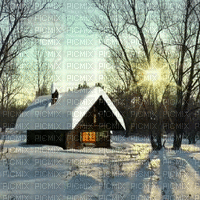 liikenimaatio, maisema, landscape, talvi winter - Bezmaksas animēts GIF
