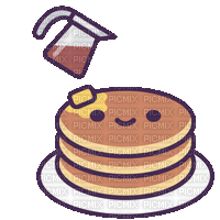 Pancake Day Breakfast - GIF animé gratuit