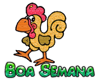 Boa Semana - Animovaný GIF zadarmo