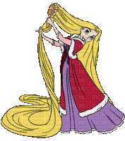 Rapunzel - GIF animé gratuit