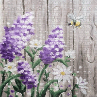 kikkapink background flowers animated - Free animated GIF