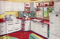 kitchen room background - gratis png