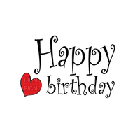 birthday text Карина - безплатен png