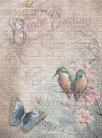 Hintergrund, Blumen, Vögel, Backround - nemokama png