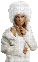 winter woman FEMME HIVER - Δωρεάν κινούμενο GIF