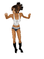 dance woman - GIF animado grátis