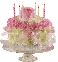 Geburtstag, Torte - Gratis geanimeerde GIF