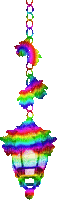 Light.Lamp.Lantern.Rainbow.Animated - 免费动画 GIF